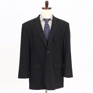 GS 50R Gray Solid 2-Button Sport Coat Blazer Jacket P486